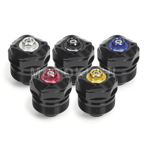 アルミ削り出しフロントフォークトップボルト GROM MSX125SF DAX125 ブラック 06-02-0070 06-02-0071 06-02-0072 06-02-0073 06-02-0074 SP武川 タケガワ