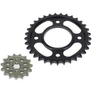 SP武川 タケガワ 02-07-0082 スプロケットセット 15T-33T スチール/高耐久焼入れ 対象チェーンサイズ:428 ホンダ CT125 スーパーカブ110 クロスカブ110