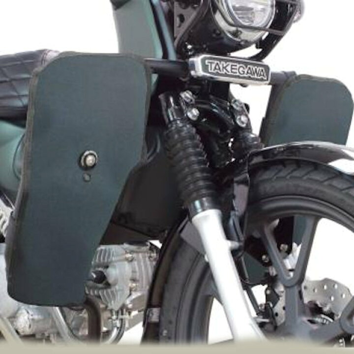 武川 レッグバンパー&シールドキット(BLACK) クロスカブ50[AA06 