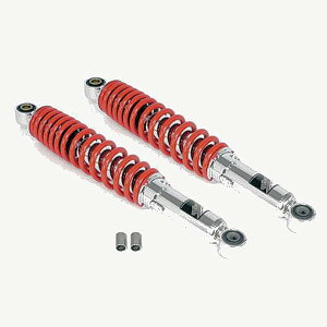 タケガワ 06-04-0173 リアショックアブソーバー レッド塗装/2本セット スーパーカブ C125