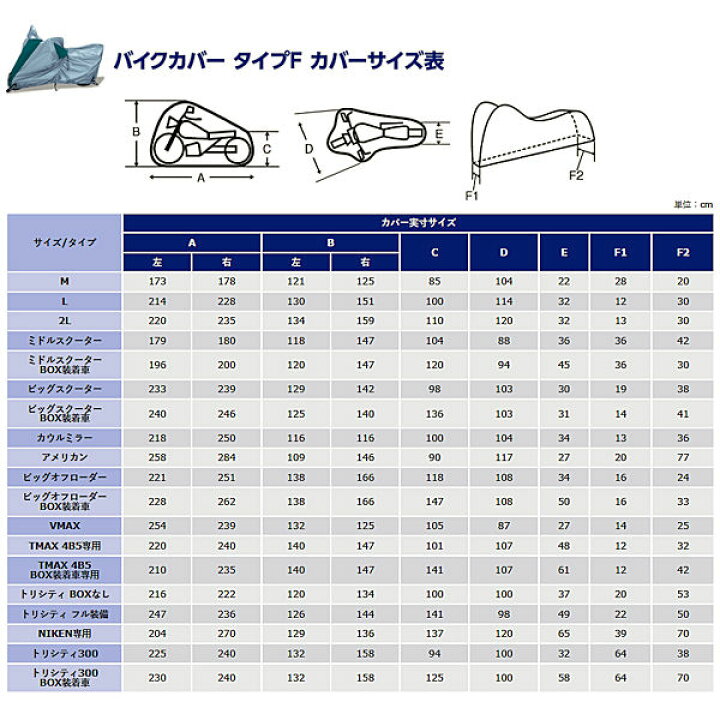 楽天市場】YAMAHA純正 90793-64421 バイクカバーFタイプ Lサイズ TW200 
