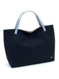 (W)トートバッグ R-0689 Kitamura キタムラ バッグ トートバッグ ネイビー ブラウン【送料無料】[Rakuten Fashion]