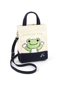 かえるのピクルス 2wayショルダーバッグ ショッパー付R-0778 Kitamura キタムラ バッグ ショルダーバッグ ホワイト【送料無料】[Rakuten Fashion]