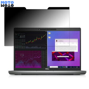 �y�|�C���g2�{�z DELL New Precision 3470 14�C���` 16:9 ������ �`�����h�~ �}�O�l�b�g�� �v���C�o�V�[�t�B���^�[ �u���[���C�g�J�b�g �ی�t�B����