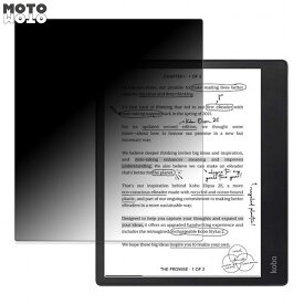 【ポイント2倍】 180度 覗き見防止 フィルム Kobo Elipsa 2E 向けの ブルーライトカット 曲面対応 アンチグレア 日本製