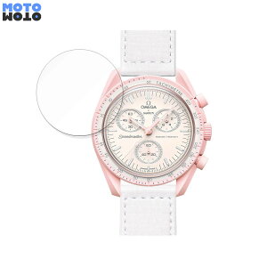 �ی�t�B���� OMEGA OMEGA x Swatch BIOCERAMIC MOONSWATCH ������ �t�B���� �ȖʑΉ� �A���`�O���A ���{��