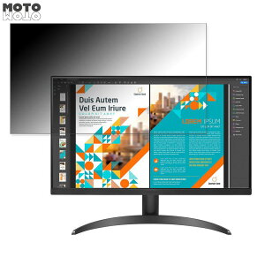 LG 24QP500-B ������ 23.8�C���` 16:9 �`�����h�~ �v���C�o�V�[�t�B���^�[ �u���[���C�g�J�b�g �ی�t�B���� �A���`�O���A �^�u�E�S���V�[����