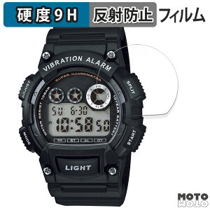 �ی�t�B���� CASIO Collection W-735H�V���[�Y ������ �t�B���� 9H���d�x �A���`�O���A ���{��