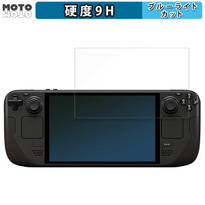 保護フィルム Steam Deck OLED 向けの ブルーライトカット フィルム 9H高硬度 アンチグレア 日本製