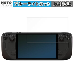 保護フィルム Steam Deck OLED 向けの ブルーライトカット フィルム アンチグレア 日本製