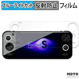 �y�|�C���g2�{�z �ی�t�B���� AYANEO Pocket S ( �S�ʗp ) ������ �u���[���C�g�J�b�g �t�B���� �A���`�O���A ���{��