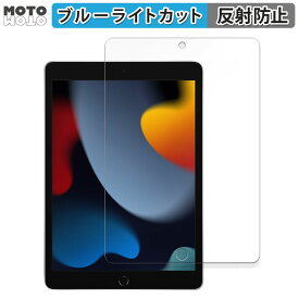 保護フィルム Apple iPad ( 第9世代 ) 2021 10.2インチ 向けの ブルーライトカット フィルム アンチグレア 日本製