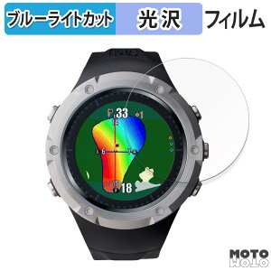 【ポイント2倍】 保護フィルム テクタイト Shot Navi Evolve SE 向けの ブルーライトカット フィルム 光沢仕様 日本製