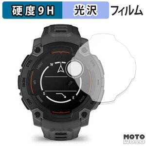 �K���X�t�B���� (�ɔ��t�@�C�o�[) GARMIN Instinct E 45mm ������ �t�B���� 9H���d�x ����d�l ���{��