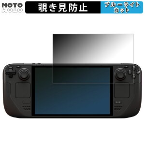 180度 のぞき見防止 フィルム Steam Deck OLED 向けの ブルーライトカット アンチグレア 日本製
