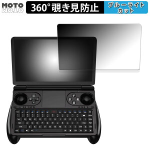 360度 のぞき見防止 フィルム GPD WIN Mini 向けの ブルーライトカット フィルム 日本製