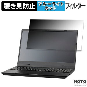 EPSON Endeavor NL2100E / DL2100 覗き見防止 プライバシーフィルター ブルーライトカット 保護フィルム タブ・粘着シール式