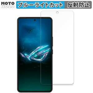 �y�|�C���g2�{�z �ی�t�B���� ASUS ROG Phone 8 ������ �u���[���C�g�J�b�g �t�B���� �ȖʑΉ� �A���`�O���A ���{��