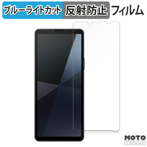 �ی�t�B���� SONY Xperia 10 VI ������ �u���[���C�g�J�b�g �t�B���� �ȖʑΉ� �A���`�O���A ���{��