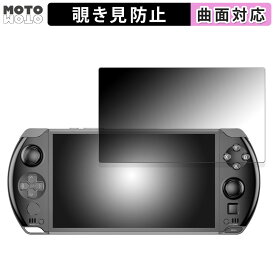 180度 覗き見防止 フィルム Links international GPD WIN4 2023 向けの ブルーライトカット 曲面対応 光沢仕様 日本製