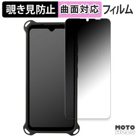 180度 覗き見防止 フィルムルクレ 蔵衛門Pix 向けの 保護フィルム ブルーライトカット 曲面対応 光沢仕様 日本製