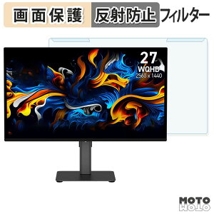 ���O���ȒP MSI PRO MAX 271QPX14G �u���[���C�g�J�b�g �t�B���^�[ �A���`�O���A �t���ی� �v���e�N�^�[