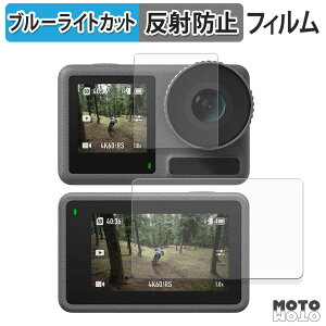 �y�|�C���g2�{�z �ی�t�B���� DJI Osmo Action 3 (2�_�Z�b�g) �u���[���C�g�J�b�g �t�B���� �A���`�O���A ���{��