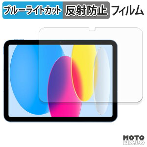 保護フィルム Apple iPad ( 第10世代 ) 2022 10.9インチ ブルーライトカット フィルム アンチグレア 日本製