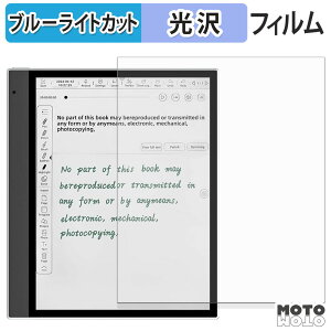 保護フィルム Bigme inkNote X Color ( 10.3インチ ) ブルーライトカット フィルム 光沢仕様 日本製