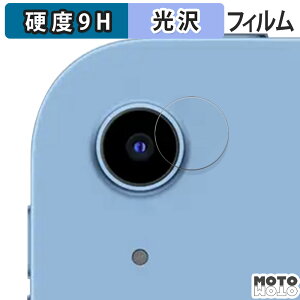 ガラスフィルム (極薄ファイバー) Apple iPad ( 第11世代 ) ( カメラレンズ部 ) フィルム 9H高硬度 光沢仕様 日本製
