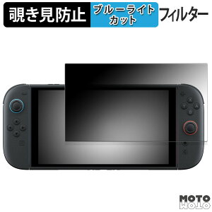 180度 のぞき見防止 フィルム Nintendo Switch 2 ブルーライトカット アンチグレア 日本製