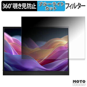 360�x �̂������h�~ �t�B���� JAPANNEXT JN-MD-IPS135FP �u���[���C�g�J�b�g �t�B���� ���{��