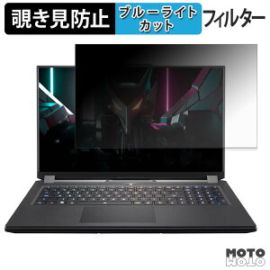 GIGABYTE AORUS 17H ( 2023 ) �`�����h�~ �v���C�o�V�[�t�B���^�[ �u���[���C�g�J�b�g �ی�t�B���� �^�u�E�S���V�[����