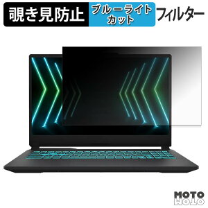 MSI Cyborg 15 Black Edition A13 �`�����h�~ �v���C�o�V�[�t�B���^�[ �u���[���C�g�J�b�g �ی�t�B���� �^�u�E�S���V�[����