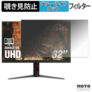 AOC U32G4ZMN �`�����h�~ �v���C�o�V�[�t�B���^�[ �u���[���C�g�J�b�g �ی�t�B���� �A���`�O���A �^�u�E�S���V�[����