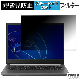 THIRDWAVE GALLERIA DL9R-IG シリーズ 14インチ 14インチ 16:10 覗き見防止 プライバシーフィルター ブルーライトカット 保護フィルム タブ・粘着シール式