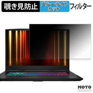 MSI Katana 17 HX B14W �`�����h�~ �v���C�o�V�[�t�B���^�[ �u���[���C�g�J�b�g �ی�t�B���� �^�u�E�S���V�[����