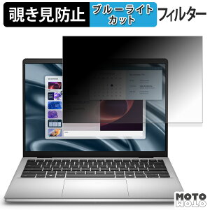 Dell Pro 14 Essential 覗き見防止 プライバシーフィルター ブルーライトカット 保護フィルム タブ・粘着シール式