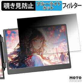 Laptomo S1 覗き見防止 プライバシーフィルター ブルーライトカット 保護フィルム アンチグレア タブ・粘着シール式