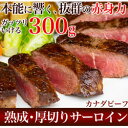 【ステーキ】熟成・厚切りサーロインステーキ！がっつりいけるジューシーな赤身肉が300g！【熟成肉】【ギフト】【バーベキュー 肉】【BBQ】【ステーキ肉】【赤身 ... ランキングお取り寄せ