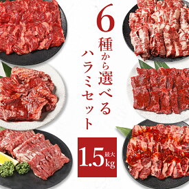 【10％OFFクーポン 15日23時59分まで】 ハラミ 1kg 焼肉 焼き肉 焼肉セット メガ盛り 母の日 食べ比べ お取り寄せグルメ 味付け 小分け 牛ハラミ 肉 バーベキュー BBQ 牛肉 食材 はらみ 冷凍食品 最大1kg組み合わせ自由！6種から選べるはらみセット