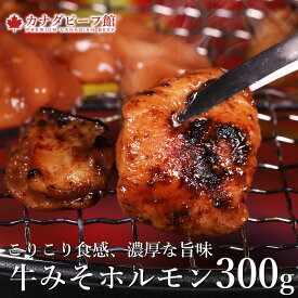 【7％OFFクーポン配布中】 牛 味噌ホルモン 300g ホルモン ギアラ アカセンマイ おつまみ BBQ バーベキュー 焼肉 焼き肉 冷凍 冷凍食品 お取り寄せグルメ