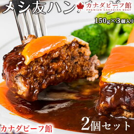 【11日1時59分まで1,280円→1,150円】 ハンバーグ ギフト 冷凍 手作り 贈り物 お祝い プレゼント 誕生日 冷凍食品 お取り寄せグルメ お取り寄せ グルメ メシ友ハンバーグ150g×3個 1〜3人前