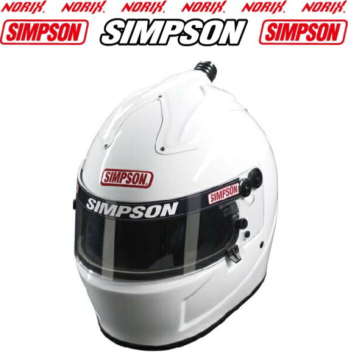 楽天市場】USAシンプソン四輪SIMPSON AIR INFORCER SHARK HELMET 