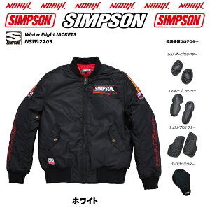 yZ[izSIMPSONyNSW-2205z2022FWH~fC_[YEC^[tCgWPbgȓveN^[AIAAwAWRider's@Fall & Winter Flight Jackets NORIXVv\WPb