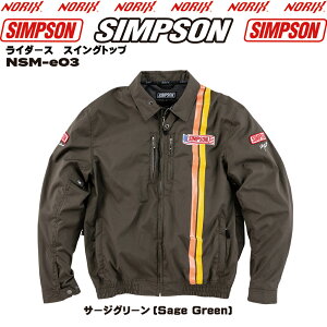 Vv\WPbgNSM-e03C_[YXCOgbv2025SStăfveN^[AIAAwAWSimpson Rider's Swing Top 2025 Spring & SummerNORIX@SIMPSON