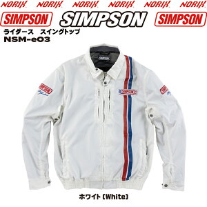 Vv\WPbgNSM-e03C_[YXCOgbv2025SStăfveN^[AIAAwAWSimpson Rider's Swing Top 2025 Spring & SummerNORIX@SIMPSON