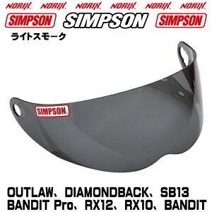 SIMPSON�y���C�g�X���[�N�V�[���h�z�V���v�\�����ʃV�[���h�_�C�������h�o�b�N�X�[�p�[�o���f�B�b�h13�A�E�g���[�o���f�B�b�g�v��OUTLAWDIAMONDBACKSB13RX12RX10BANDITBANDIT Pro