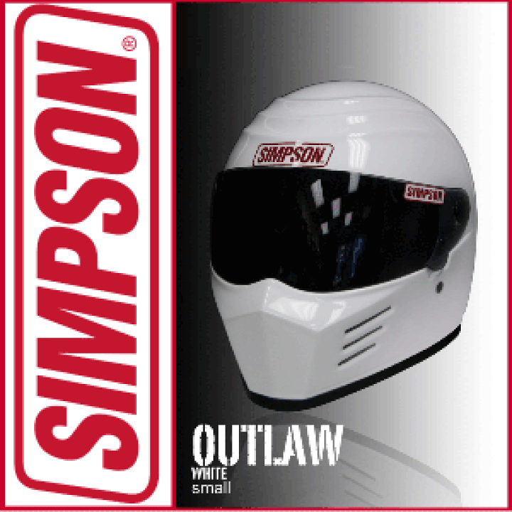 楽天市場】SIMPSON OUTLAW シンプソン ヘルメット アウトローSG 楽天市場】SIMPSON OUTLAW シンプソン ヘルメット アウトローSG