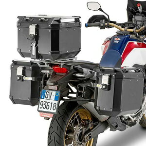 ★エントリーでポイント10倍★GIVI(ジビ) TREKKER OUTBACK アルミモノキートップケース 42L ブラック